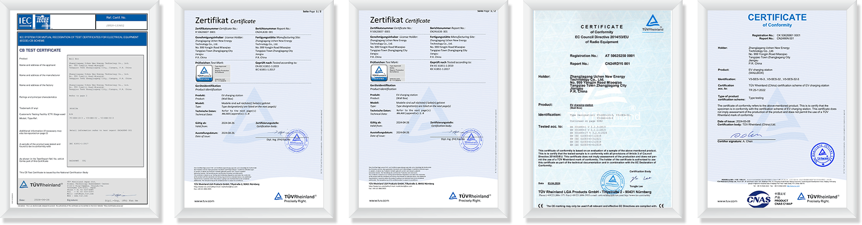 Registrierungsbescheinigung