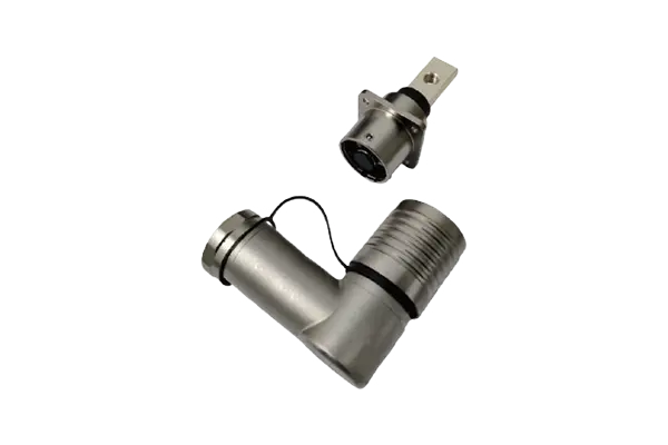 EINKERNIGER 8-MM-WELLBOGEN-PUSH-PULL-VERBINDER AUS METALL